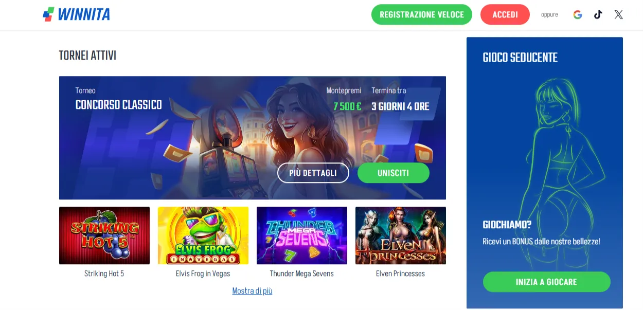 Winnita Casino app: catalogo e bonus dal palmo della mano – Winnita app